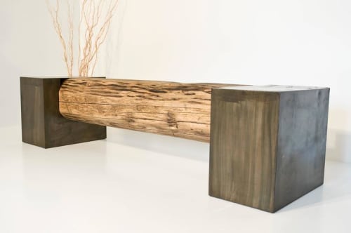 Water Tower Bench | Benches & Ottomans by Foundrywood by Mats Christeen