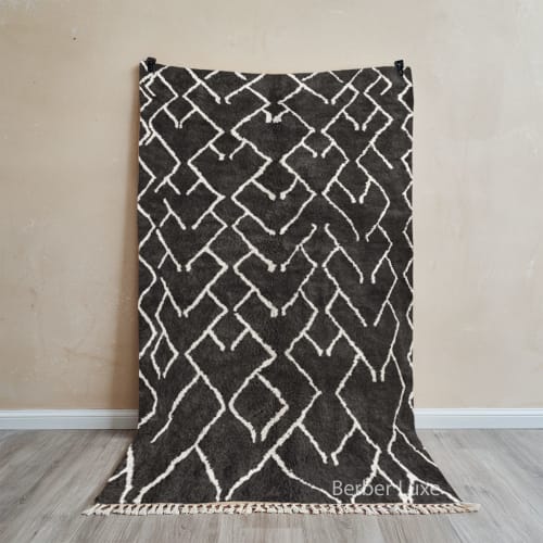 Black and White Rug – Handmade Moroccan rug | Rugs by Berber Luxe
