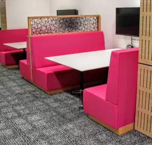 Study Booths | Furniture by Eurofurn Media | QUT Kelvin Grove Library in Kelvin Grove
