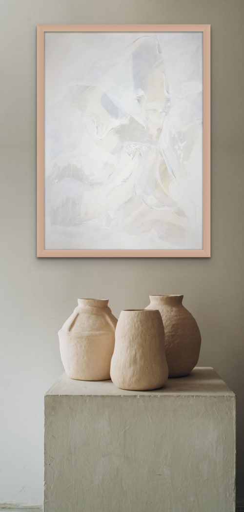 Circles Guided Light | Mixed Media by Joanna Cutri