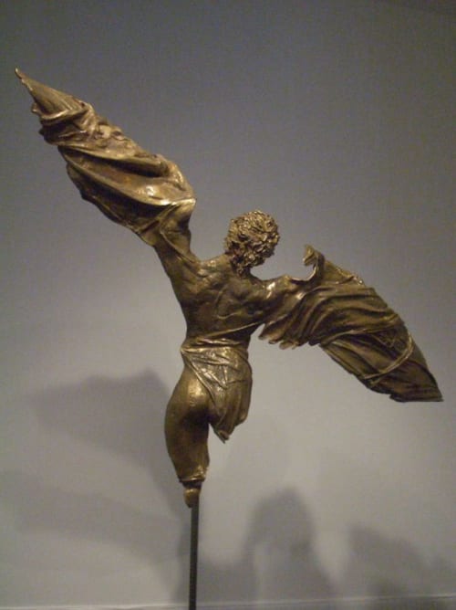 Icarus (to burn with it) | Sculptures by Romolo Del Deo
