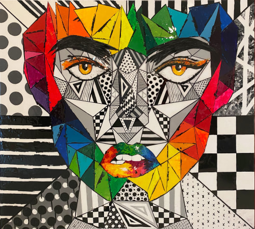 “The power within me“ 2020 | Oil And Acrylic Painting in Paintings by Daniela