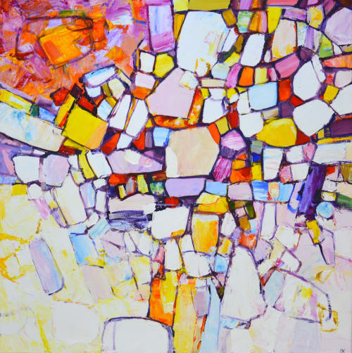 Color maze 2. | Oil And Acrylic Painting in Paintings by IRYNA KASTSOVA