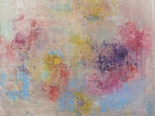 Santa Fe (Framed) | Oil And Acrylic Painting in Paintings by Soulscape Fine Art + Design by Lauren Dickinson