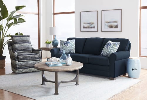 4210-83 Sofa and 17885-S Swivel Chair | Couches & Sofas by Temple Furniture / Parker Southern | Temple Furniture Showroom in Maiden