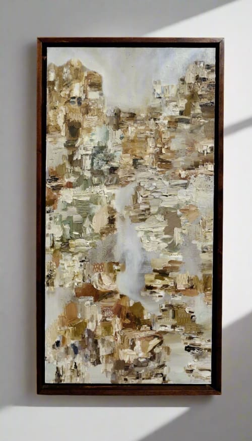 "dissociation" (sold) | Oil And Acrylic Painting in Paintings by VISCERAL HOME STUDIO
