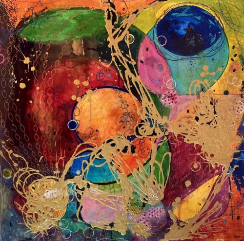 What's Your Love | Oil And Acrylic Painting in Paintings by Vanessa Pineda Fox