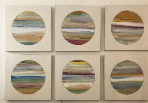 Rhyme Eclipse | Oil And Acrylic Painting in Paintings by Crystal Eadie Miller`