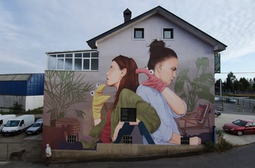 "Silencio" Mural | Street Murals by Artez