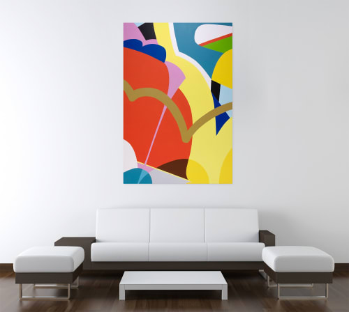Be/ なる (SOLD) | Paintings by Kotaro Machiyama | Sogo Yokohama in Yokohama