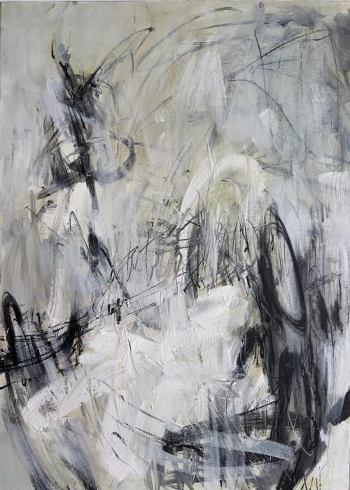 Whispers of Motion | Oil And Acrylic Painting in Paintings by Anastasiia Krykun