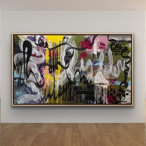 “Between All Of Us” - Original Painting | Oil And Acrylic Painting in Paintings by BOJITT Studio