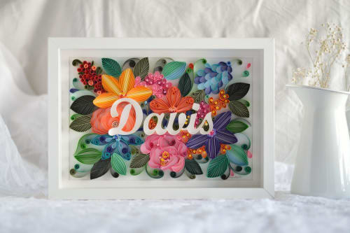 Personalised your son's / daughter's name | Decorative Objects by Mira's Craft