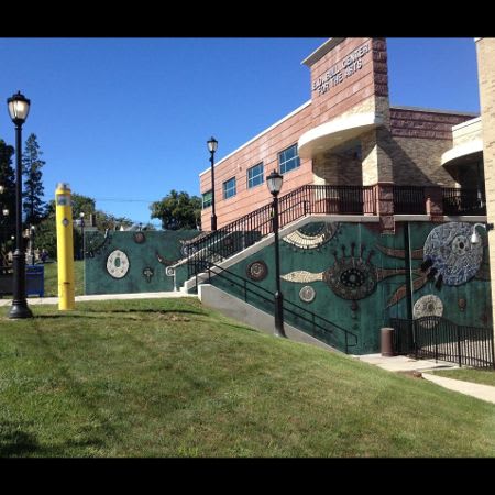Transition Cycle | Street Murals by Rhoda Kahler | West Chester University of Pennsylvania in West Chester