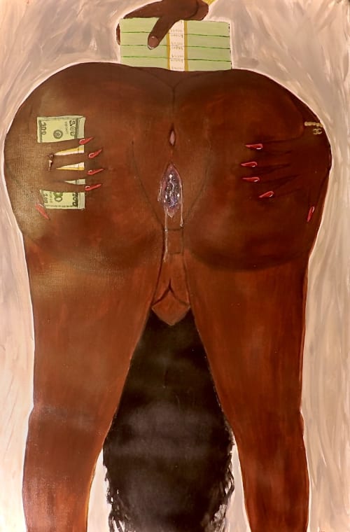 Abundance | Oil And Acrylic Painting in Paintings by Madame A. K. Selestan