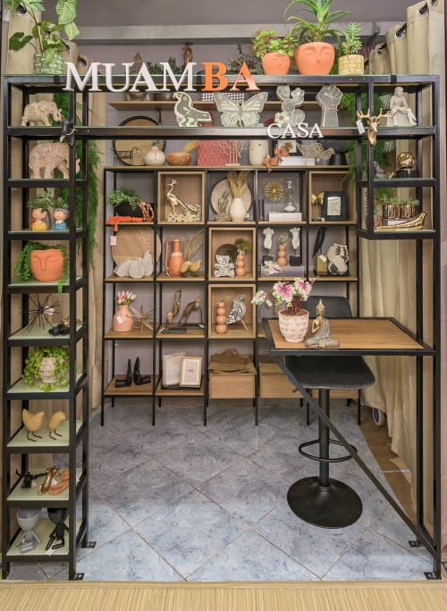 Muamba Casa - Stand Design | Storage Stand in Storage by Afetto - Stories in Architecture