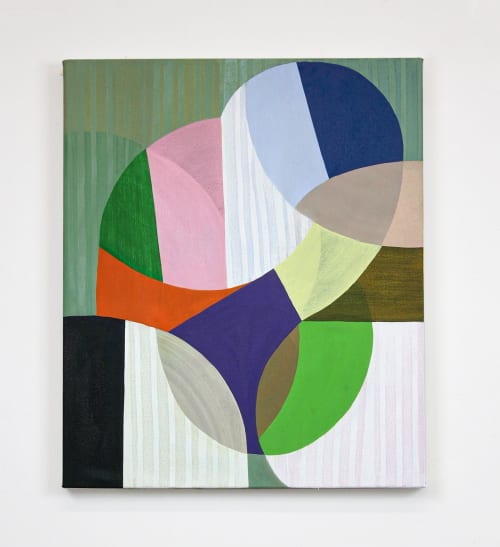 Forms Softening Layers 1 | Paintings by Rebekah Andrade