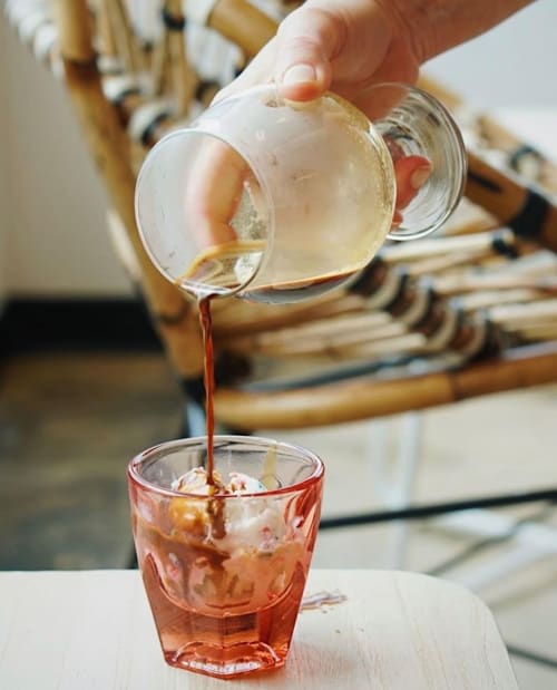 VERO Cortado Glass, Rose | Cups by notNeutral | Not Just Coffee in Charlotte