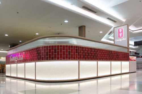 Gong cha, Restaurants, Interior Design
