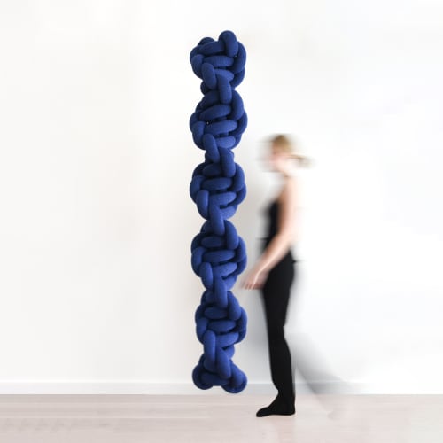 KNITKNOT - dna #1 | Wall Sculpture in Wall Hangings by Tamar Samplonius