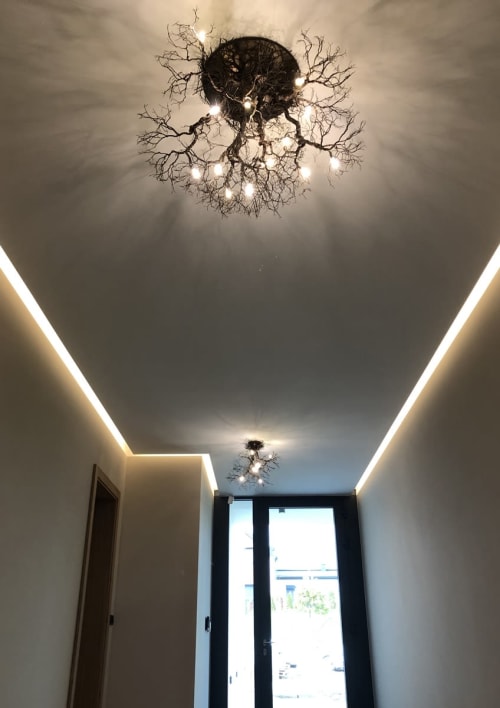 Roots Medium + Roots Small to Medium | Chandeliers by F+M FOS - Anna Maria Fragiskos Bitros