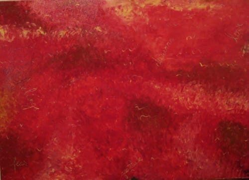 Passion | Oil And Acrylic Painting in Paintings by Elena Parau