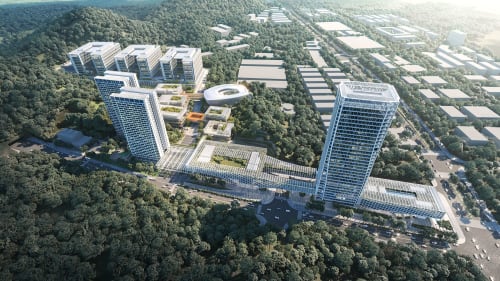 10 Design | Pengcheng Laboratory Park Phase 1 | Architecture by 10 DESIGN