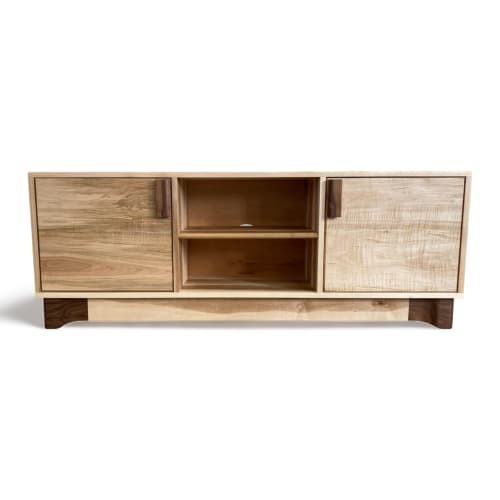 Credenza, Vinyl Storage, Tv Stand, Mid-century, Media Cabinet, Record  Player Stand, Media Console, Midcentury Modern, Walnut, Sideboard 