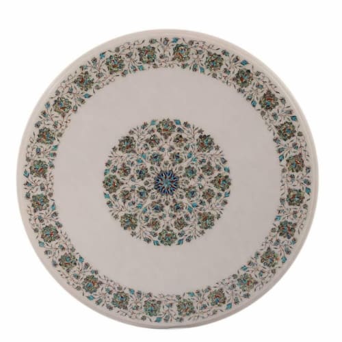 white marble table, coffee table, end table, tabletop | Tables by Innovative Home Decors