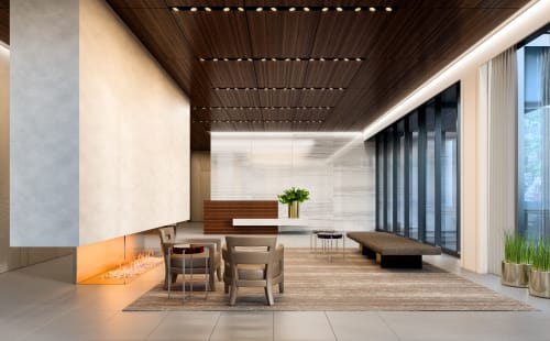 Luxe Lobby | Interior Design by David Grout, Gary Lee Partners