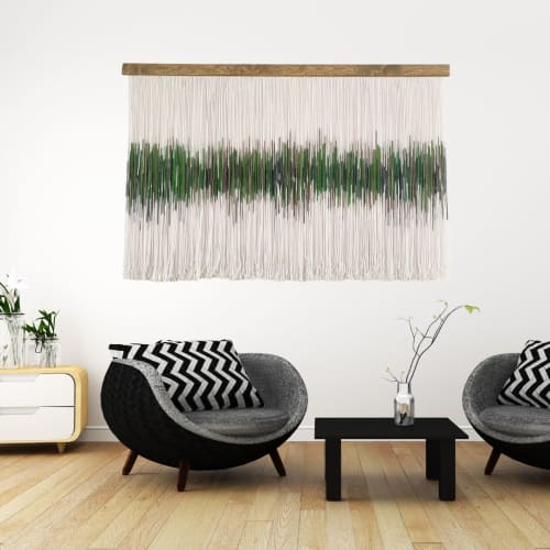 Interior wall hanging ZORKE 27 | Tapestry in Wall Hangings by Olivia Fiber Art