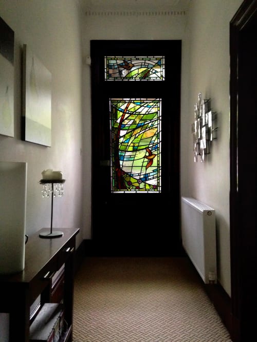 Stained glass door, Stirling, Scotland | Art & Wall Decor by Stephen Weir Stained Glass