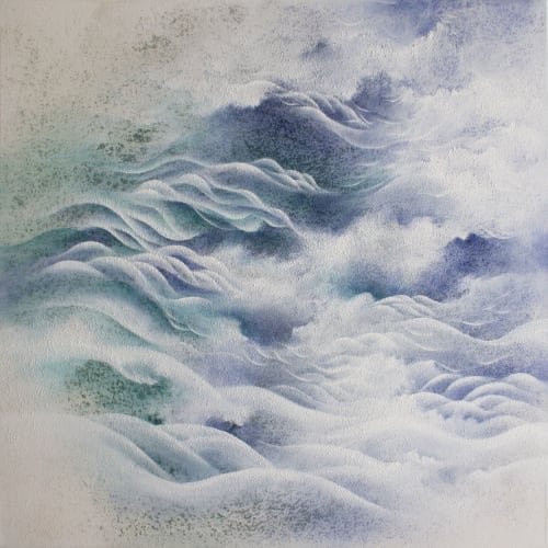 That water ballet | Oil And Acrylic Painting in Paintings by Francesca Borgo