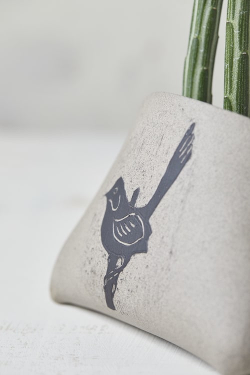 Ceramic Succulent Planter | Vases & Vessels by ShellyClayspot