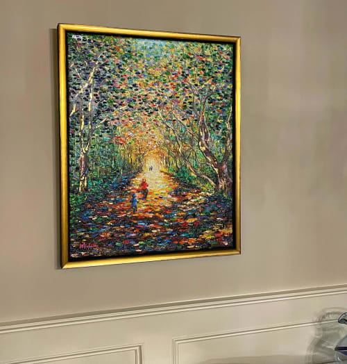 Enchanted Forest Painting | Paintings by Mishell Leong