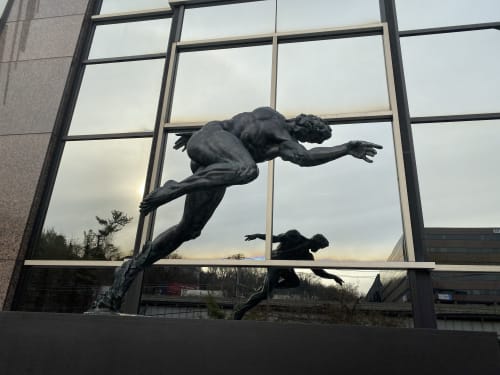 Run | Public Sculptures by Joshua Koffman