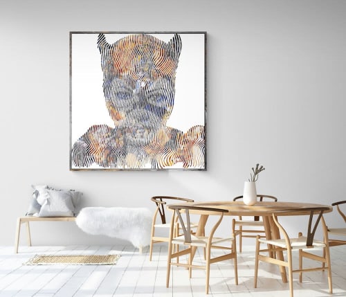 Catwoman strength, courage and elegance | Mixed Media by Virginie SCHROEDER | Boston in Boston