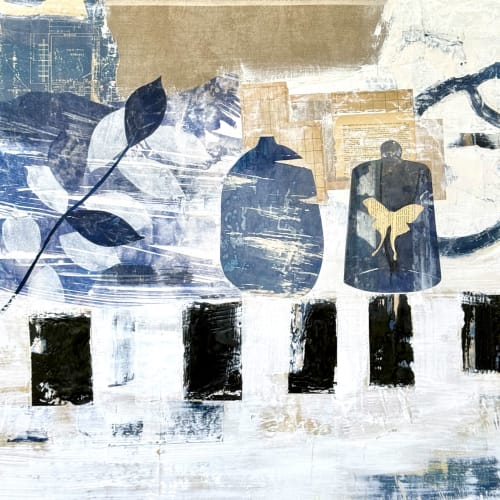 A Moment | Collage in Paintings by Adam Collier Noel