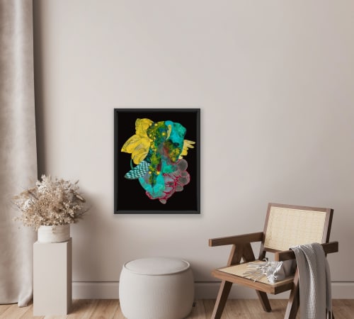 Born In The Great Hour | Mixed Media by Nastia Craig