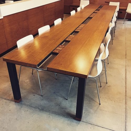 Communal Table | Tables by Quartertwenty | Old School Coffee in Portland