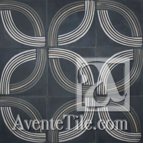 Union Cement Tiles | Tiles by Avente Tile | Bluewater Grill Seafood Restaurant in Redondo Beach