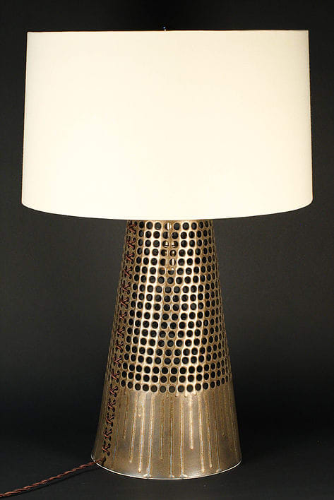 Merideth ceramic lamp | Table Lamp in Lamps by Ryan Mennealy Ceramics