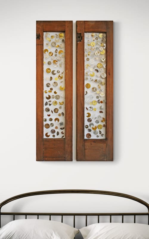 Screen Time Diptych | Wall Hangings by Rachel Leibman