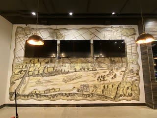 Map of St. Paul 1903 | Murals by Kelly Anderson | Pillbox Tavern in Saint Paul