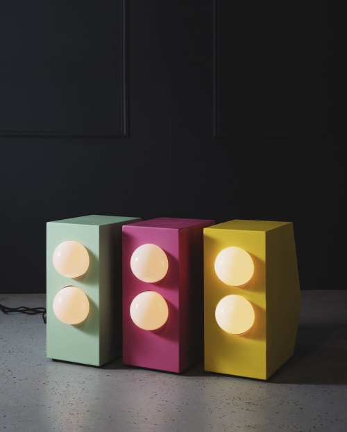 Monitor Floor Lamp | Lamps by John Beck Steel