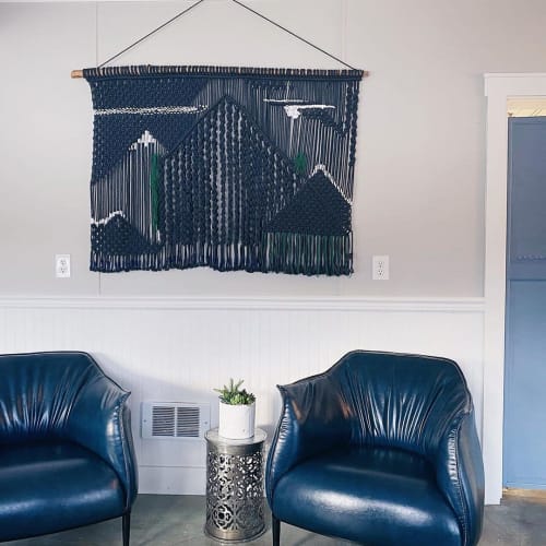 Blue Mountains | Macrame Wall Hanging by Creations By Jbann | 811 WA-970 in Cle Elum