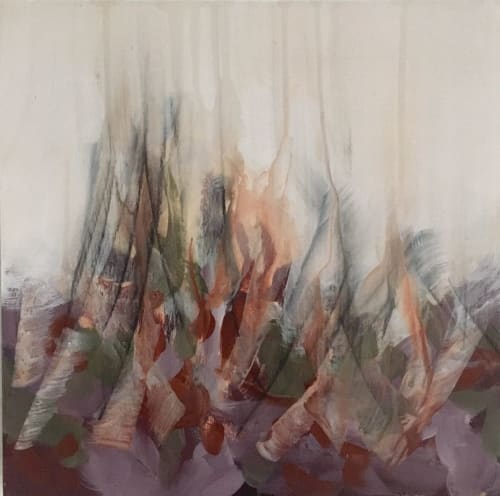 klein Hawks 16 | Oil And Acrylic Painting in Paintings by Lisa Ochowycz