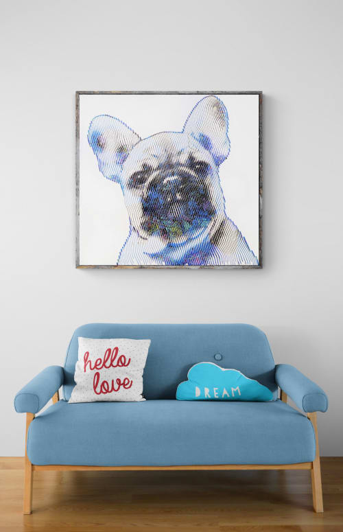 MY FRENCH BOULEDOGUE | Paintings by Virginie SCHROEDER
