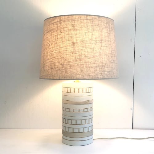 Stack Lamp Medium | Table Lamp in Lamps by Perch Objects