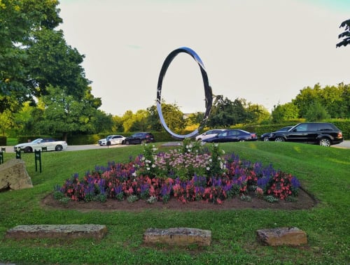 Endless Curve No.5 | Public Sculptures by Wenqin CHEN | Golf Course Heddesheim Gut Neuzenhof in Viernheim